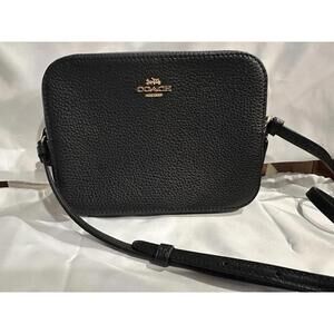 Coach Vintage Mini Crossbody Belt Bag Black Leather